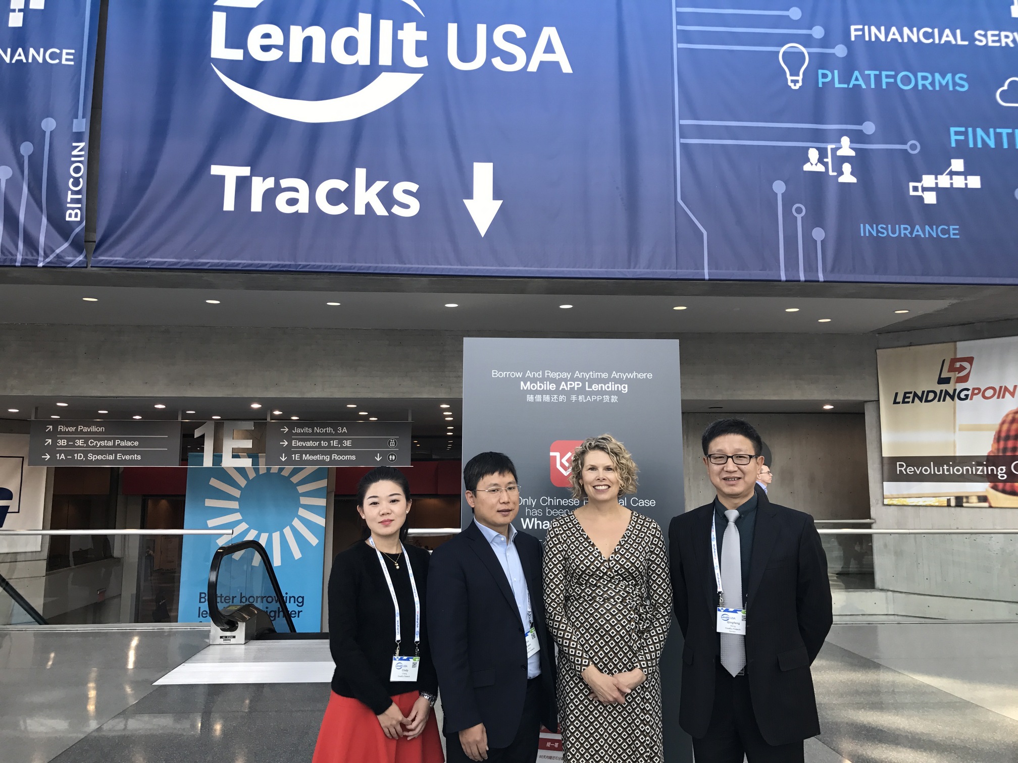 飞贷金融科技团队与伯克利大学的Garcia教授交流